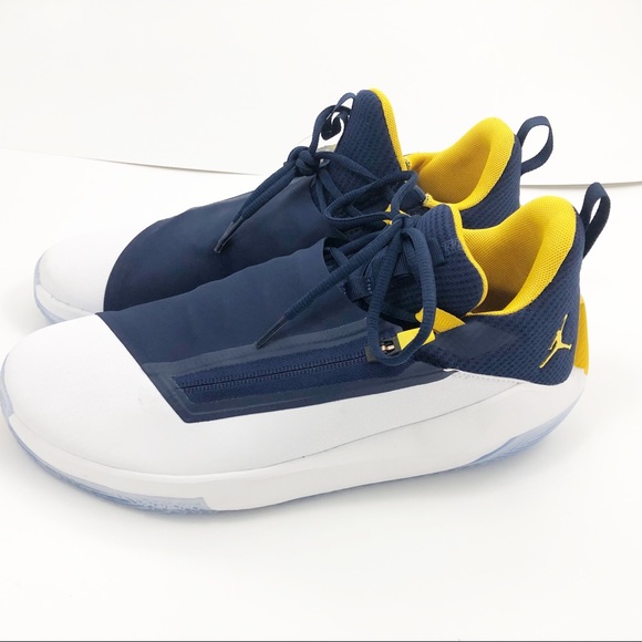 NEW NIKE JORDAN AIR MAX NAVY BLUE SIZE 11.5 - Picture 4 of 5